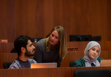 Small classes, individualized attention